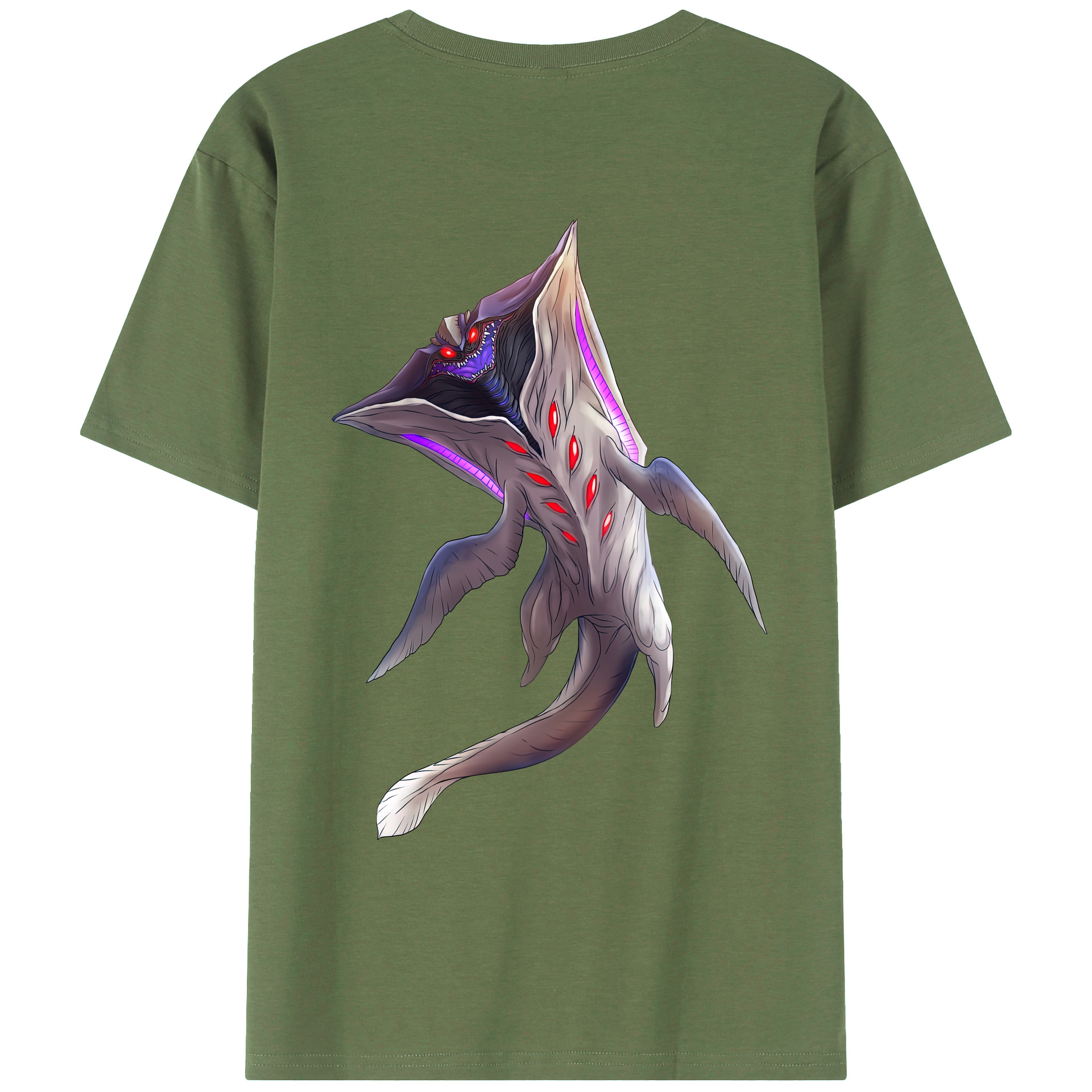 （画像用） ウルトラマン Ultraman 綿100％ メンズ半袖Tシャツ（バックプリント） 通気性